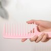 Acooruiteng 3 Pcs Wide Tooth Comb Durable Hair Comb Professional Curl Comb Anti-Static Detangling Comb Shower Comb Suitable for Curly Hair,Long Hair,Dry Hair,Wet Hair in all Types