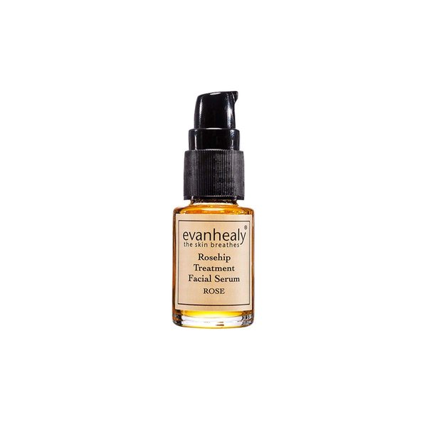 evanhealy Rosehip Facial Serum - Moisturizing & Plumping - All-Natural Hydrosols & Essential Oils - Damaged & Sensitive Skin