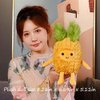 Yaafency Cute Pineapple Plush Toys,Stuff Pineapple Plushies Soft Cuddly Gift for Kids Girls Boys
