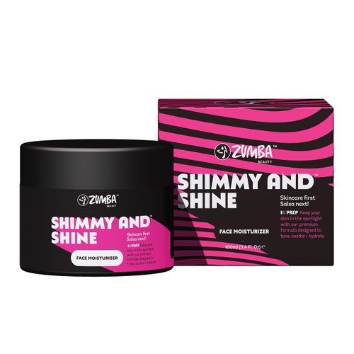 Zumba Face Moisturizer - Toning & Hydrating Face Moisturizer with Vitamin E, Hyaluronic Acid, Rosehip Oil - Collagen Booster - Ideal Face Moisturizer for Oily Skin & Dry Skin, 3.4 oz