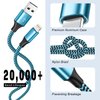 SHUSEL for iPhone Charger 3 Pack 6FT USB Lightning Cable MFi Certified Fast Charging Nylon Braided for iPhone Charger Cord Compatible with iPhone 14 Plus 14 pro max 13 12 11 XS X XR 8 Plus 7 6 SE 5s