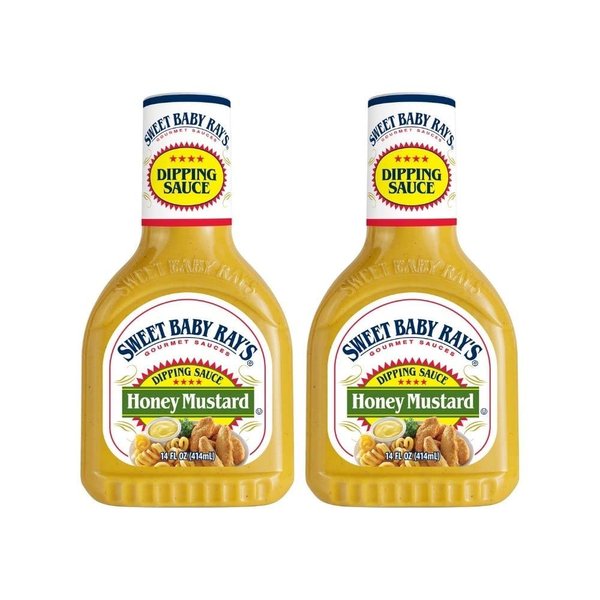 Sweet Baby Ray's Dipping Sauce, Honey Mustard (14 Fl Oz (Pack of 2))