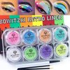 Bowitzki 8x5 Gram Water Activated Eyeliner Hydra Liner Makeup UV Glow Fluorescent Color Graphic Retro Face and Body Paint (Pastel Color)
