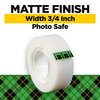 Scotch Magic Tape, 12 Roll Cabinet Pack, Great for Gift Wrapping, Numerous Applications, Invisible, Engineered for Repairing, 3/4 x 1000 Inches, Boxed