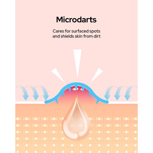 +1HEROLABS Microdart Acne Patch for Post Acne Stage - Microneedle Pimple Patch for Dark Spots, Post-Blemish Redness and Hyperpigmentation, Self-Dissolving Micropoint Acne Patches - 18 Count