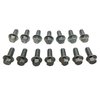 Z Whip Metric 14pc Differential Cover Bolt Kit M8-1.25x20MM Flange Bolts Compatible With 1998-Current Chevrolet GMC Silverado Sierra Tahoe Suburban 10-Bolt 14-Bolt Rear Ends Metric Threads Dodge Ram