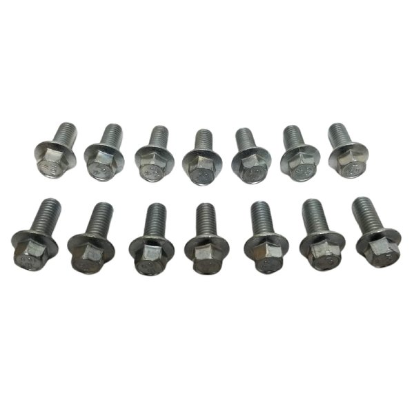 Z Whip Metric 14pc Differential Cover Bolt Kit M8-1.25x20MM Flange Bolts Compatible With 1998-Current Chevrolet GMC Silverado Sierra Tahoe Suburban 10-Bolt 14-Bolt Rear Ends Metric Threads Dodge Ram