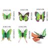 Bartosi Butterfly Hair Clips Green Butterfly Hair Barrettes Butterflies Hairpin Cute Decorative Bobby Pins Hair Accessories for Women and Girls (20 Pack)