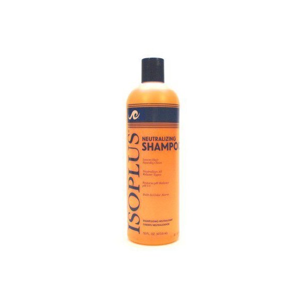 Isoplus Neutralizing Shampoo, 16 fl oz., Removes residue, ph level, leaves hair clean, hair relaxers, neutralizes, conditioner, hair conditioner, ph balance