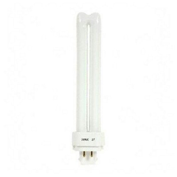 GE CFL Double Biax Light Bulbs, Linear Tube Lights, 26 Watt, G24Q-3 Base (10 Pack)