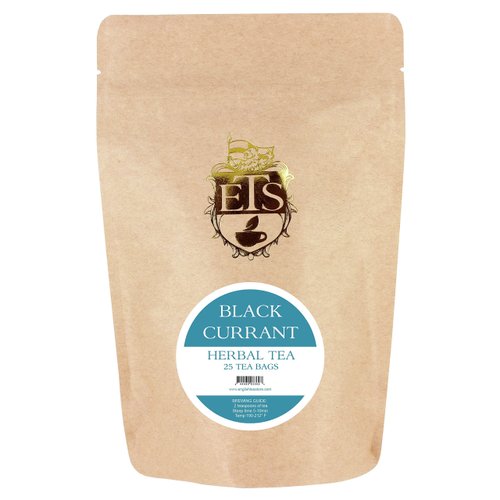 Blackcurrant Herbal Tea 25 teabags pouch