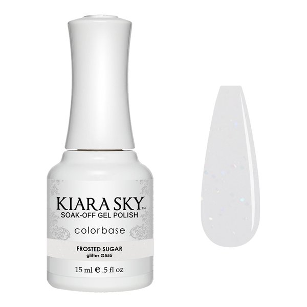 Kiara Sky Gel Polish - Frosted Sugar - G555