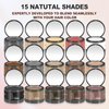 Acosexy Root Touch Up Hair Powder, Instantly Root Cover Up Hairline Shadow Powder,Black Hairline Powder for Women Eyebrows, Touch Up Hair Powder For Men Beard Line,Bald Spots (Black)