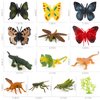 Wild Animal Model Figures Playset 13 PCS Insect Mantis Figure Toys Desktop Decoration Collection Party Favors Toys for Kids