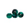Leefai Pro Fingerboard Wheels - Pro Finger Skateboard Wheel Handmade - 7.5mmx4.5mm –New Street Shape Design - Swirl Colorway (Green)