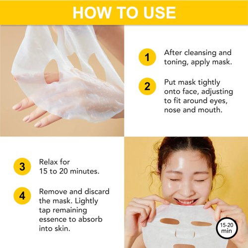 Innerest Original Derma Beauty Collagen Face Masks Skincare 12 PK Ultra Hydrating Hyaluronic Face Masks Skincare Sheet Masks Set for Beauty & Personal Care Korean Face Mask