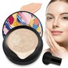 2024 New Mushroom Head Air Cushion Cc Cream, Air Cushion Cc Cream Mushroom Head, Cc Cream Face Makeup, Indicativet Mushroom Head Cc Cream Foundation (Natural, 1pcs)