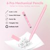 52 PCS Aesthetic School Supplies with Cute Pencil Case, Stationery Essentials with Pens Pencils and Pastel Highlighters Set,College Back to School Supplies for Teen Girls,Pastel Office Supplies-Pink