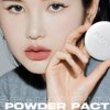 ABOUT TONE Sebum Cut Powder Pact 0.28oz - Extreme Sebum Control Pressed Powder Compact with Mirror and Puff Non-Dry Oil Cut Ultra-Fine Texture Face Makeup Finishing Setting Fixing Longlasting Vegan