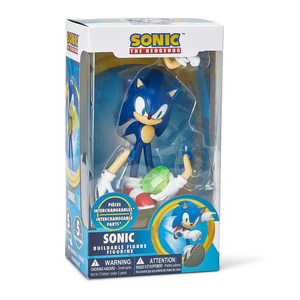 Sonic The Hedgehog Action Figure Toy – Sonic The Hedgehog figure with Tails, Knuckles, Amy Rose, and Shadow figure. 4 inch Action Figures - Sonic The Hedgehog Toys