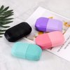 Ice Roller for Face and Eye, Upgraded Ice Face Roller Facial Beauty Ice Roller Skin Care Tools, Ice Facial Roller Gua Sha Face Massage, Silicone Ice Mould for Face Beauty Remove Fine Lines (Black)