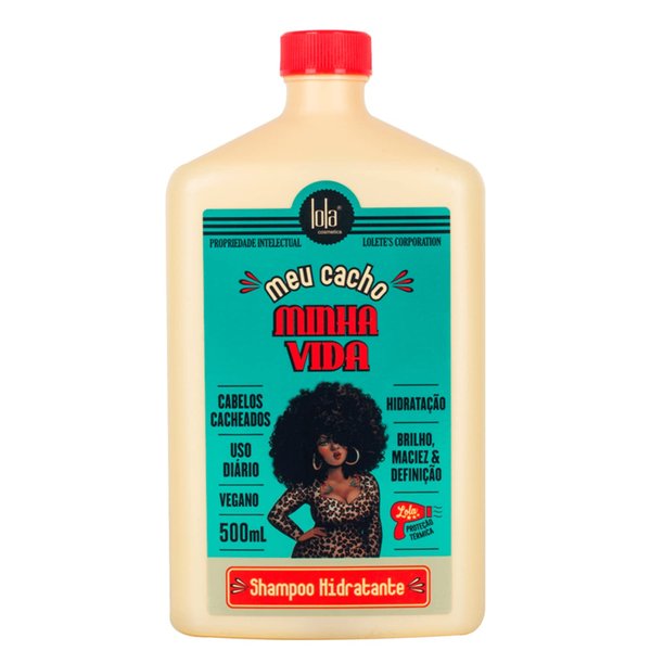 Linha Meu Cacho Minha Vida Lola - Shampoo Hidratante 500 Ml - (Lola My Cyrls, My Life Collection - Moisturizing Shampoo 16.9 Fl Oz)