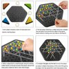 Triggle Rubber Band Game, Chain Triangle Chess Game, Educational Toy for Kids Ages 3+, Triangle Chess Interactive Game for Toddlers, Kids, Adults, Family, Party