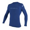 O'Neill Wetsuits Men's Basic Skins 50+ L/S Rash Guard, Pacific, M
