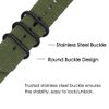 Digit.Tail Sport Military Nylon Replacement Bands Universal 26mm Watch Strap Band Accessory with Pins and removal tools for Garmin Fenix 3 / Fenix 3 HR, Fenix 5X / 6X / 7X Smart Watch (Green)