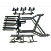 AX80031 Axial Racing SCX10 Honcho G6 Rock Crawler Racer Body Mounts Parts Tree AX80031 for 1/10 RC Cars HSP TRX4 REDCAT VRX HG408 HG401
