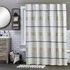 SKL Home by Saturday Knight Ltd. Frayser Shower Curtain, Linen 70" x 72"