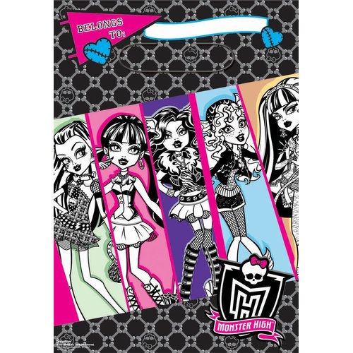 Monster High Loot Bags (8) Birthday Favor Treat Goodie Party Supplies Girl