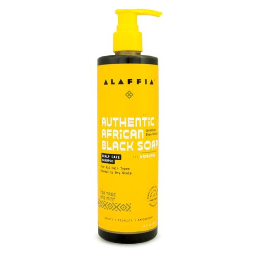 Alaffia Authentic African Scalp Care Shampoo, 12 FZ