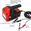 Oil Transfer Pump Extractor, Electric Oil Pump Fast Oil Change Transmission Fluid Extractor Pump, 12v 60w Diesel Fluid Scavenge Suction Pump for Changing Oil, Boat, Tubes, Truck, RV, ATV, Riding Mower