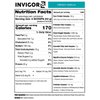 INVIGOR8 Superfood Grass Fed Whey Protein Isolate Shake French Vanilla Gluten-Free and Non GMO Meal Replacement with Probiotics and Omega 3 (645g)