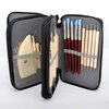 Blisstime Set of 42 Clay Sculpting Tool Wooden Handle Pottery Carving Tool Kit