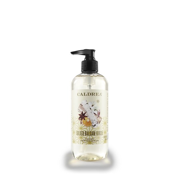 Caldrea Hand Wash Soap, Aloe Vera Gel, Olive Oil And Essential Oils To Cleanse And Condition, Gilded Balsam Birch, 10.8 Fl Oz