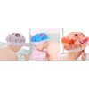 Fast and Good Cute Cartoon Waterproof Elastic Shower Cap Bath Cap for Women and Girls and Kids,Pack of 3 Pcs(Panda+Elephant+Lion)