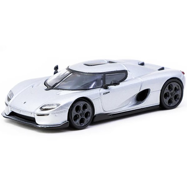 CC850 Silver Metallic Global64 Series die cast Model Tarmac Works T64G-TL051-SL