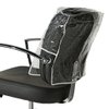 Betty Dain Salon Chair Cover, Protects Spa/Salon Chair Upholstery from Stains, Chemicals, Moisture, and Wear, Square, Fits Most Salon Chairs, Durable Vinyl, Clear