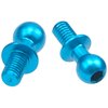 10Pack ShareGoo Metal M3 Ball Head Screw Tie Rod Bolts Shock Absorbers Ball Mounts Compatible with Tamiya TT01 TT02 Sakura D5 1/10 RC Car