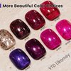 YTD Likomey Gel Nail Polish,15ml Vintage Purple Glitter Soak Off UV Nail Gel Varnish,Shimmer Shiny Sparkly Salon Home DIY Manicure,SF404