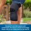 OrthoSleeve Compression Knee Brace/Sleeve for ACL, MCL, Injury Recovery, Meniscus Tear, knee pain, aching knees, patellar tendonitis & arthritis