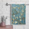 Vhcawsu Blossoming Almond Tree Hand Towel Classic Art Painting Theme Towels Soft Bathroom Hair Drying Towels Highly Absorbent Bath Towel for Spa Gym Sport 16" X 30"