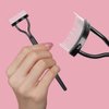 2Pcs Eyelash Separator, Eyelash Comb Lash Brush Separator, Lash Comb Eyelashes Curler Makeup Mascara Applicator, Eye Makeup Brush Tools, Metal Teeth Eyelashes Grooming Tool