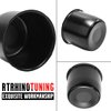 RTrhinotuning 4.25 Inch Center Caps Black Trailers Wheel Center Caps for Rims Push Through Hub Covers for Trucks Trailer Camper RV