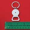 US 1973 Jefferson Nickel 5 Cent BU Uncirculated Coin Gold Silver Two Tone Key Chain Ring Bottle Opener NEW
