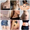 16 Sheets Henna Tattoo Stencils Reusable for Women Girls and Kids, 350+ PCS Tattoo Templates, Airbrush Tattoo Stencil