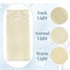 RUNATURE Clip in Blonde Hair Extensions Real Human Hair Platinum Blonde Clip on Hair Exensions Double Weft 22 Inch Long Hair Extensions Clip on Human Hair 120g 7Pcs