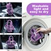Gear Shift Hoodie, Universal Car Shift Knob Cover, Mini Hoodie for Car Shifter, Automotive Interior Cute Gadgets Car Accessories and Decorations Purple